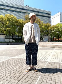 undā ブラック MANASTASH×GOYEMO 最終値下げ MANASTASH(マナスタッシュ)の「goyemon × MANASTASH/ゴエモン