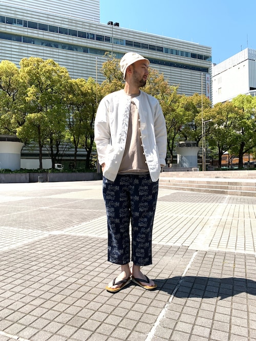 【美品】雲駄Unda Goyemon マナスタッシュ　Mサイズ　ブラック MANASTASH（マナスタッシュ）の「goyemon × MANASTASH/ゴエモン
