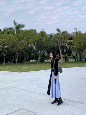 「feerique（フィーリック）のアイテム」を使った、B o nさん（レディース・156cm）の冬コーディネート