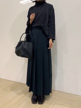 「STUDIOUS（ステュディオス）のアイテム（スウェット）」を使った、B o nさん（レディース・156cm）の春コーディネート
