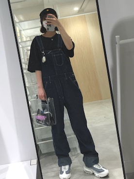 「carhartt」｜「アイテム（財布/小物）」を使った、97tll20さん（レディース・158cm）の夏コーディネート