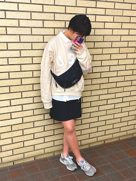 akoさん（レディース・164cm）の春コーディネート