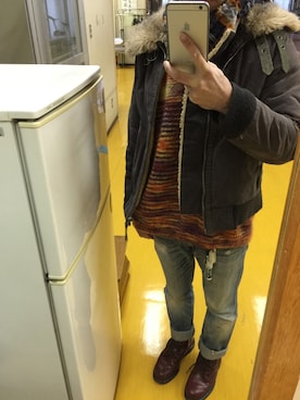 Kazさん（メンズ・158cm）の冬コーディネート