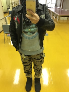 「LA ROCCA（ラロッカ）のアイテム」を使った、Kazさん（メンズ・158cm）の春コーディネート