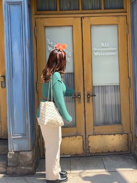 あおいさん(レディース・158cm)の春コーディネート