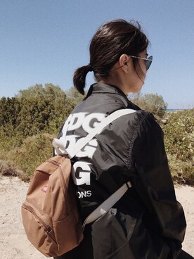 「chanel」｜「アイテム（その他アウター）」を使った、Emmaさん（レディース・168cm）の夏コーディネート