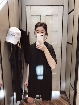 「palace」｜「アイテム（ワンピース/ドレス）」を使った、Emmaさん（レディース・168cm）の夏コーディネート