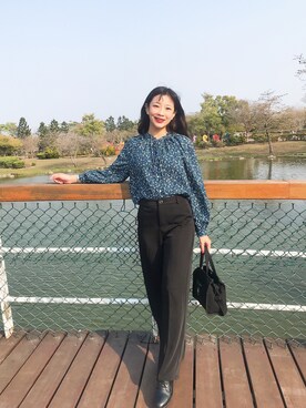 「NOのアイテム（トップス）」を使った、bettyhan0625さん（レディース・159cm）の冬コーディネート