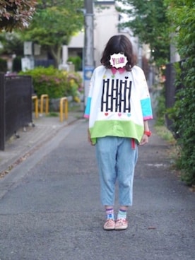 「まるこーでらっくす」｜まるこさん（レディース・164cm）の春コーディネート