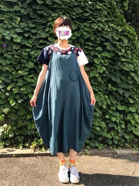 「まるこーでらっくす」｜まるこさん（レディース・164cm）の夏コーディネート