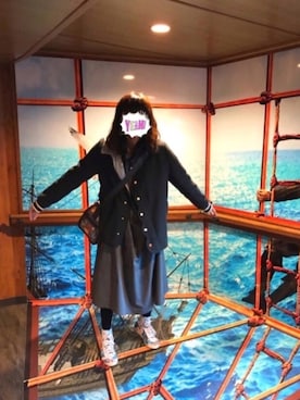 「まるこーでらっくす」｜まるこさん（レディース・164cm）の冬コーディネート