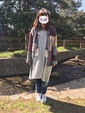 「まるこーでらっくす」｜まるこさん（レディース・164cm）の春コーディネート