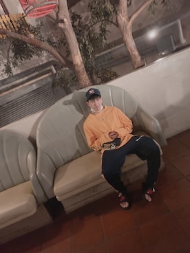 「MINTCREW（ミントクルー）のアイテム」を使った、KGさん（メンズ・165cm）の秋コーディネート