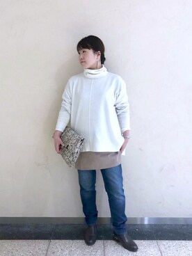 ggみきさん（レディース・153cm）の冬コーディネート