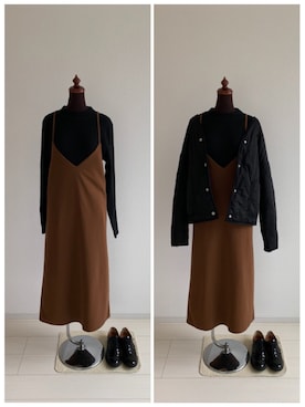 Chen Liさん（レディース・161cm）の冬コーディネート