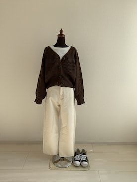 Chen Liさん（レディース・161cm）の冬コーディネート