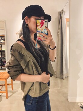 ぉマメさん（レディース・152cm）の秋コーディネート