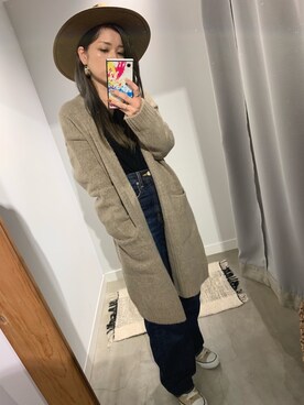 ぉマメさん（レディース・152cm）の秋コーディネート