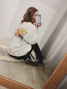 ぉマメさん（レディース・152cm）の冬コーディネート