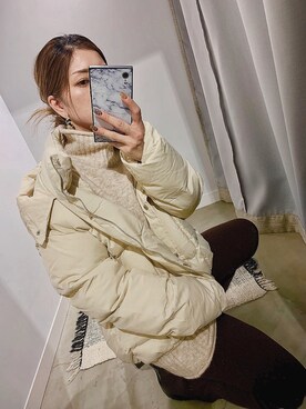 ぉマメさん（レディース・152cm）の冬コーディネート