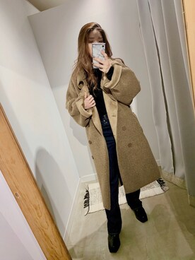 ぉマメさん（レディース・152cm）の冬コーディネート