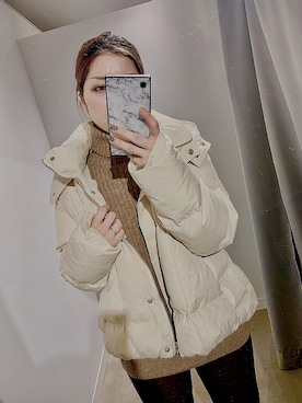 ぉマメさん（レディース・152cm）の冬コーディネート