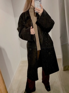 ぉマメさん（レディース・152cm）の冬コーディネート