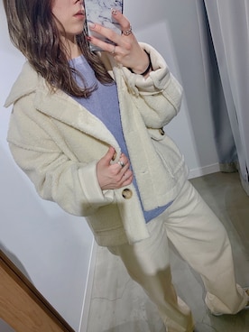 ぉマメさん（レディース・152cm）の冬コーディネート