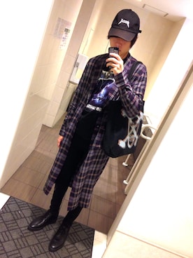 「トイレから失礼しやす」｜「アイテム（アクセサリー）」を使った、むーさん（メンズ・177cm）の春コーディネート