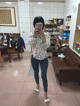 「-5kgjean」｜Aipo Chenさん（レディース・163cm）の秋コーディネート