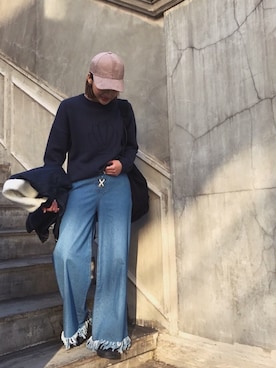 🍊さん（レディース・157cm）の冬コーディネート