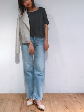 🍊さん（レディース・157cm）の春コーディネート