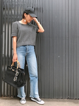 🍊さん（レディース・157cm）の春コーディネート