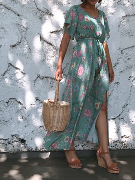 🍊さん（レディース・157cm）の夏コーディネート