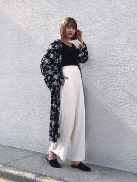 🍊さん（レディース・157cm）の秋コーディネート