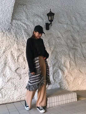 🍊さん(レディース・157cm)の冬コーディネート