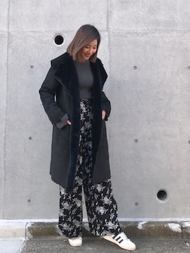 🍊さん（レディース・157cm）の冬コーディネート