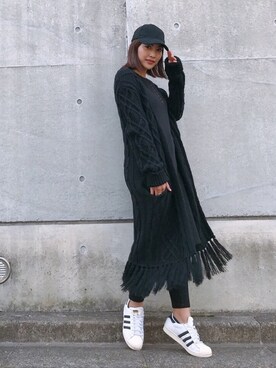 🍊さん（レディース・157cm）の冬コーディネート