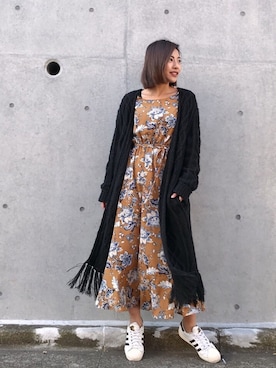 🍊さん（レディース・157cm）の冬コーディネート