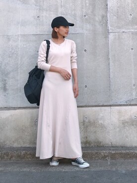 🍊さん（レディース・157cm）の春コーディネート