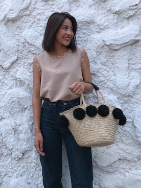 🍊さん（レディース・157cm）の夏コーディネート