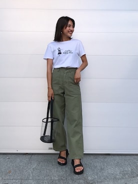 🍊さん（レディース・157cm）の夏コーディネート