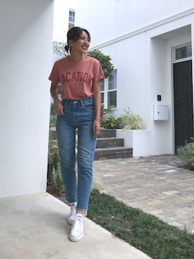 🍊さん（レディース・157cm）の夏コーディネート