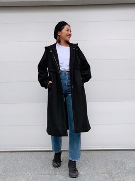 「CONVERSE（コンバース）のconverse（コンバース） ALL STAR OX（オールスターOX）（スニーカー）」を使った、🍊さん（レディース・157cm）の秋コーディネート