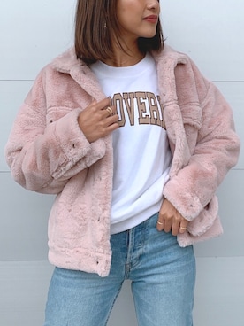 🍊さん（レディース・157cm）の冬コーディネート