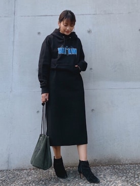 🍊さん（レディース・157cm）の冬コーディネート