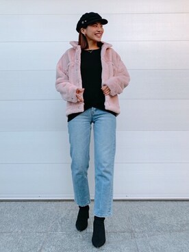 「クーポン」｜🍊さん（レディース・157cm）の冬コーディネート