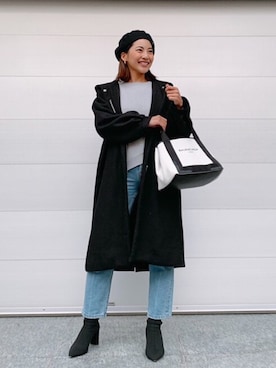 🍊さん(レディース・157cm)の冬コーディネート