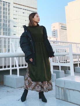 🍊さん(レディース・157cm)の冬コーディネート