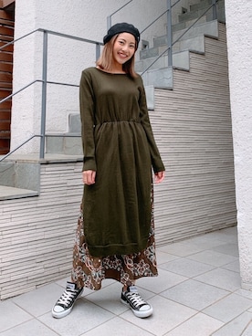 🍊さん(レディース・157cm)の冬コーディネート